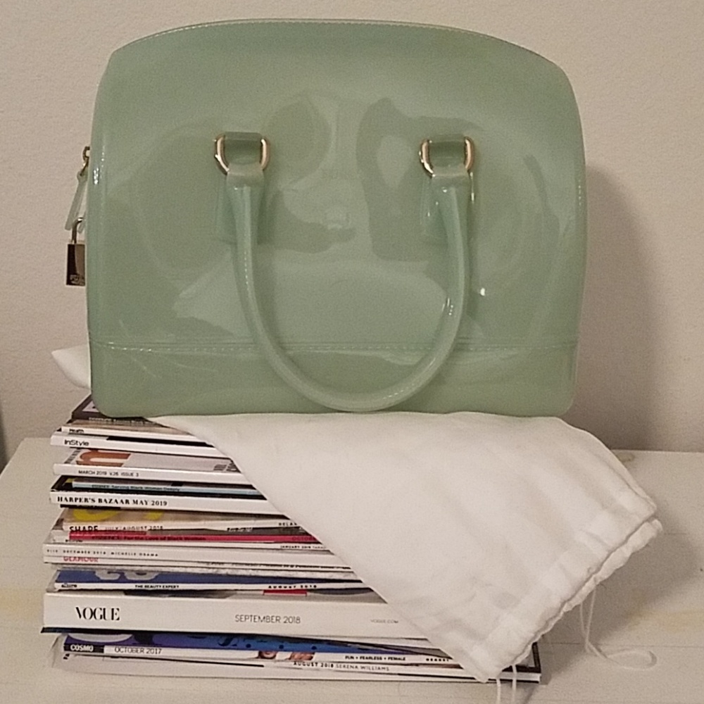 Furla CANDY Satchel Gelato Green Large
